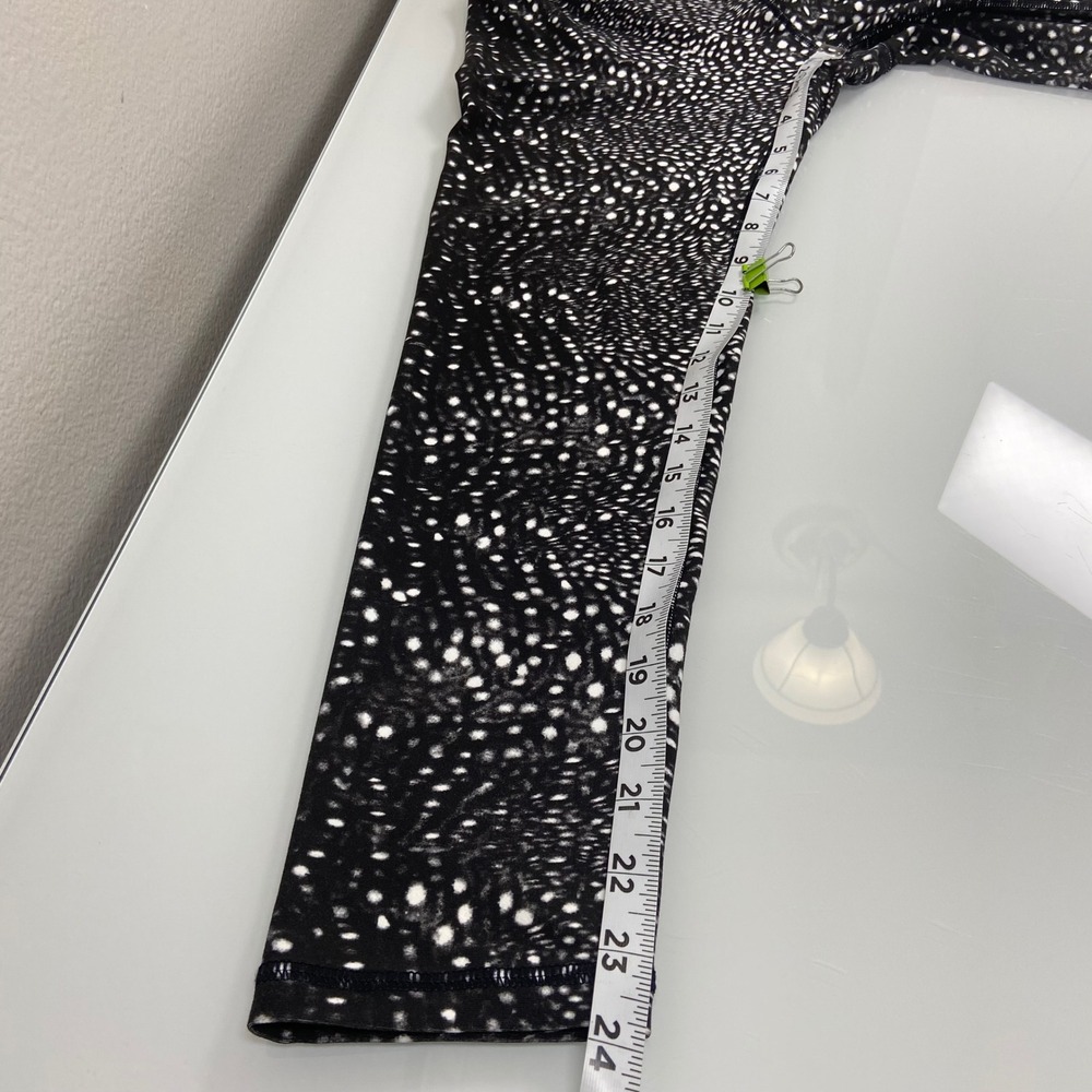 Calia Womens Medium Black Dotted 7/8 Leggings NEW Core Essential High Rise Yoga - Picture 7 of 10